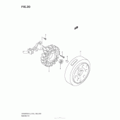 Схема вузла: Статор & Ротор для Suzuki DR200 DR200SE