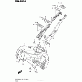 Схема вузла: Рама (Gsx-R1000L6 E03) для Suzuki GSX-R1000