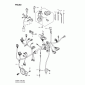 Схема узла: Электропроводка (Dl650l1 e24) для Suzuki DL650 V-Strom