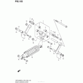 Схема вузла: Важіль прогресії (Vzr1800Bzl4 E28) для Suzuki VZR1800 Boulevard M109R BOSS