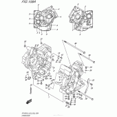 Схема вузла: Картер двигуна для Suzuki SFV650 Gladius