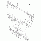 Схема вузла: Клапан вихлопу (Model t) для Suzuki RM250