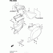 Схема вузла: Бічні панелі для Suzuki VZ1500 Boulevard M90