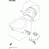 Схема вузла: Сидіння для Suzuki VZR1800 Boulevard M109R BOSS