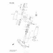 Схема узла: Steering Stem (Vl800 E28) для Suzuki VZ800 Boulevard M50