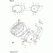 Схема узла: Крышки картера (Vl800Bl4 E03) для Suzuki VL800 Boulevard C50 B.O.S.S.