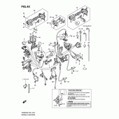 Схема вузла: Електропроводка (An650k6/k7/k8/k9/l0 e2/e19/p37) для Suzuki AN650 Burgman (EU analogue of SkyWave)