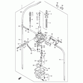 Схема узла: Карбюратор для Suzuki DR-Z125 DR-Z125L