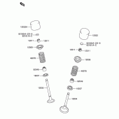 Схема вузла: Клапан для Suzuki RM-Z250