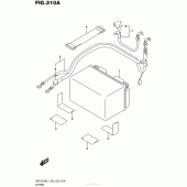 Схема вузла: Акумулятори (Gsx-S1000L7 E33) для Suzuki GSX-S1000