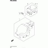 Схема вузла: Seat (Vl800L7 E03) для Suzuki VL800 Boulevard C50