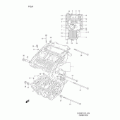 Схема узла: Картер двигателя для Suzuki GS500