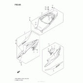 Схема узла: Боковые панели (Agq) для Suzuki GSX-R600