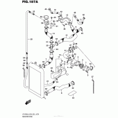 Схема вузла: Патрубок системи охолодження для Suzuki VZ1500 Boulevard M90