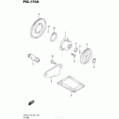 Схема вузла: Масляний насос для Suzuki SV650