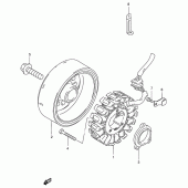 Схема узла: Генератор для Suzuki GSX-R400