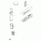 Схема вузла: Опція для Suzuki RF600
