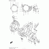 Схема вузла: Кришки картера для Suzuki RM-Z250