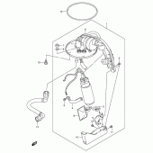 Схема вузла: Паливний насос (Model k5) для Suzuki VL800 Intruder Volusia