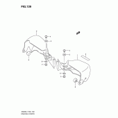 Схема вузла: Захист рук (Опція) (An400zal1 e2) для Suzuki AN400 Burgman (EU analogue of SkyWave)