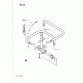 Схема вузла: Паливний кран Suzuki GSX-R1100
