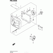 Схема вузла: Фара (Dr200Sl6 E03) для Suzuki DR200 DR200S