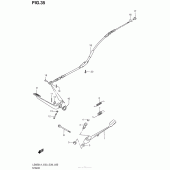Схема вузла: Підставка для Suzuki LS650 Boulevard S40