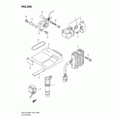Схема вузла: Електроустаткування (Gsx-r1000k1 e19, u1e19, u2e19) для Suzuki GSX-R1000
