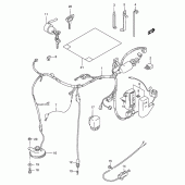 Схема вузла: Електропроводка (Model s) для Suzuki VS600 Intruder 600