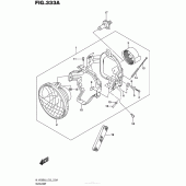 Схема вузла: Фара для Suzuki VL1500 Boulevard C90 BOSS