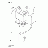 Схема вузла: Акумулятори (Sv650sl1 e24) для Suzuki SV650