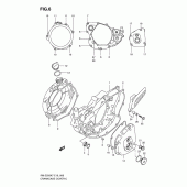 Схема вузла: Кришки картера для Suzuki RM-Z250