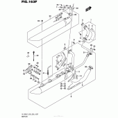 Схема вузла: Вихлопна система (Vl1500Tl7 E28) для Suzuki VL1500 Boulevard C90 BOSS