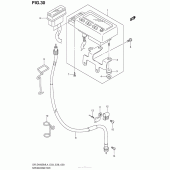 Схема вузла: Speedometer (Dr-Z400Sml4 E28) для Suzuki DR-Z400 DR-Z400SM
