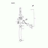 Схема вузла: Паливний кран для Suzuki RM125