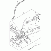 Схема узла: Карбюратор (Front) для Suzuki VS800 Intruder 800