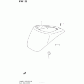 Схема узла: Накладка топливного бака для Suzuki VL800 Boulevard C50T