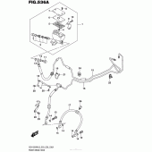 Схема вузла: Front Brake Hose (Gsx1300Ral5 E03) для Suzuki GSX1300 Hayabusa