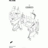 Схема вузла: Бічні панелі (Vl800Tl5 E33) для Suzuki VL800 Boulevard C50 BOSS