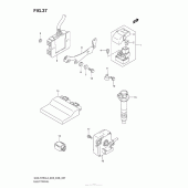 Схема вузла: Електроустаткування (E33) для Suzuki GSX-R750