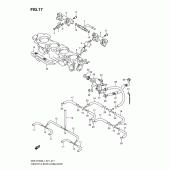 Схема узла: Топливная рейка & Инжектор (Gsx-r1000l1 e14) для Suzuki GSX-R1000