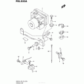 Схема вузла: Блок ABS для Suzuki AN650 Burgman (EU analogue of SkyWave)