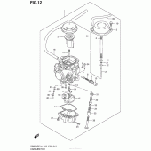 Схема вузла: Carburetor (Dr650Sel4 E28) для Suzuki DR650 DR650SE