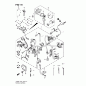 Схема узла: Электропроводка (Vl800cl1 e28) для Suzuki VL800 Boulevard C50T