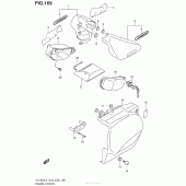 Схема узла: Боковые панели (Vl1500Bl4 E03) для Suzuki VL1500 Boulevard C90