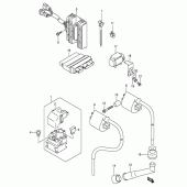 Схема вузла: Електроустаткування (Model k5) для Suzuki VL800 Intruder Volusia