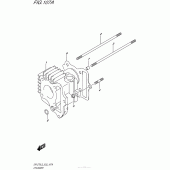 Схема узла: Цилиндр для Suzuki DR-Z70