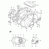 Схема вузла: Кришки картера для Suzuki GS500