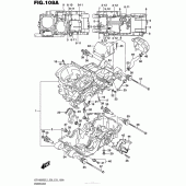 Схема вузла: Картер двигуна для Suzuki VZR1800 Boulevard M109R BOSS