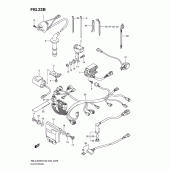 Схема вузла: Електроустаткування (Rm-z450l1) для Suzuki RM-Z450